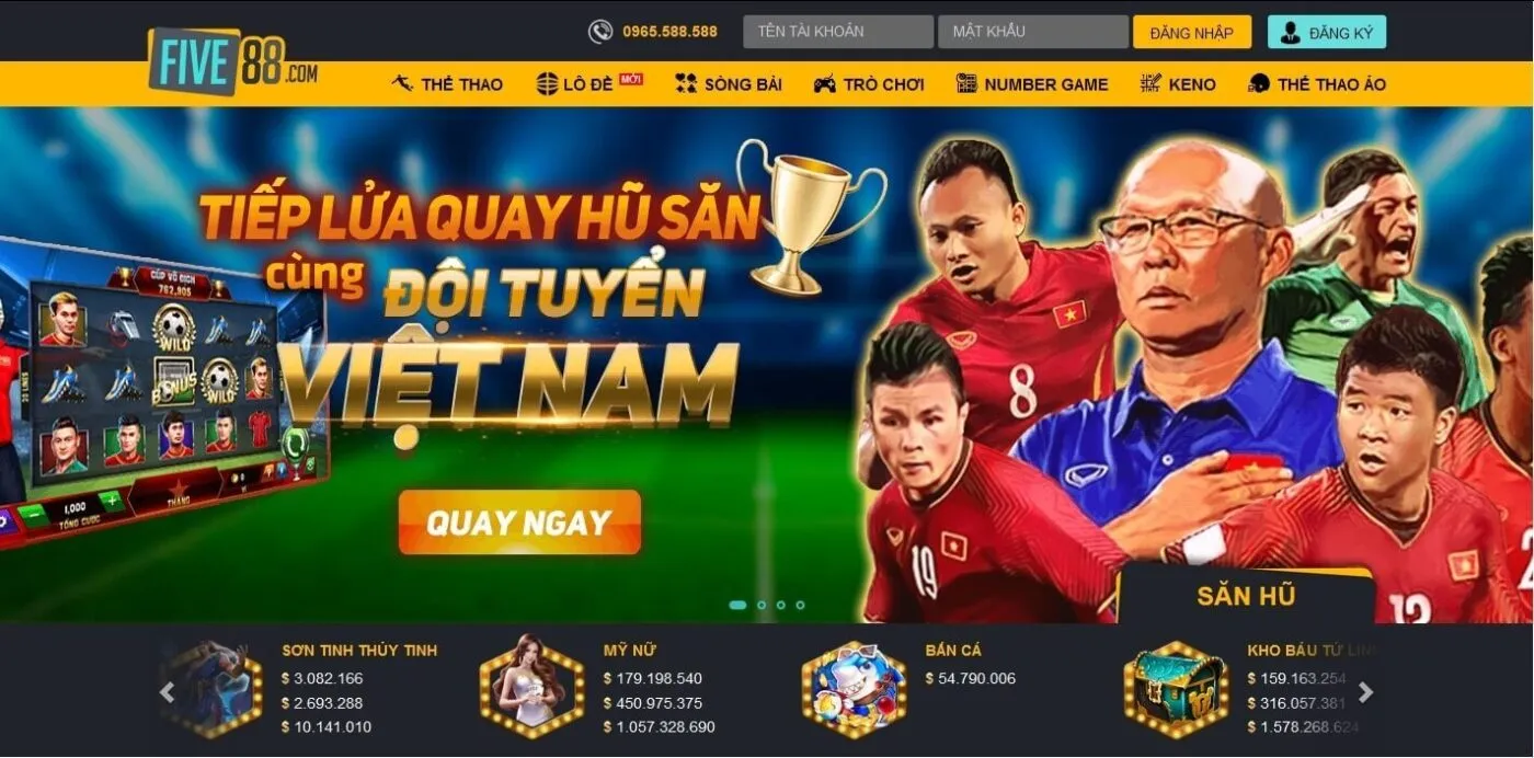 Trải nghiệm cá cược Casino Online chất lượng tại Five88 