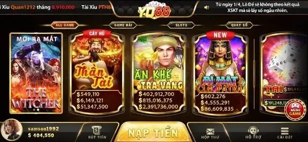 Cổng game đổi thưởng Yo88 nổi bật với ưu điểm gì?